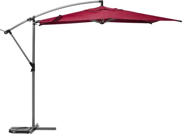 Градински чадър със странична стойка Hesperide Manoa, 3 m - Маслина