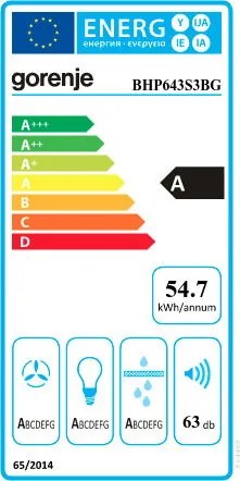 Плъзгащ абсорбатор BHP643S3BG