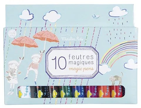 Moulin Roty - Кутия 10 магически маркери 713131G