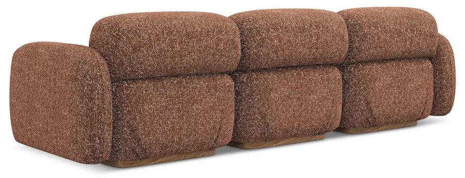 Оранжев/кафяв модулен диван 270 cm Ailani – Makamii