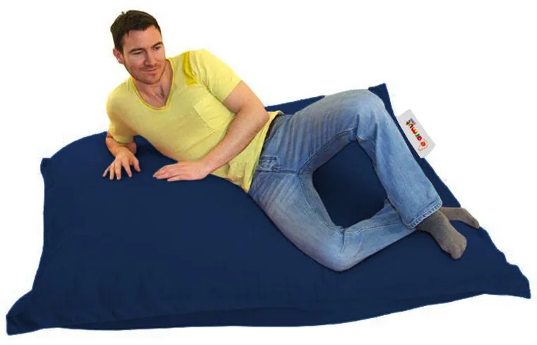 Градински пуф Cushion Pouf 100x100, цвят Тъмно син