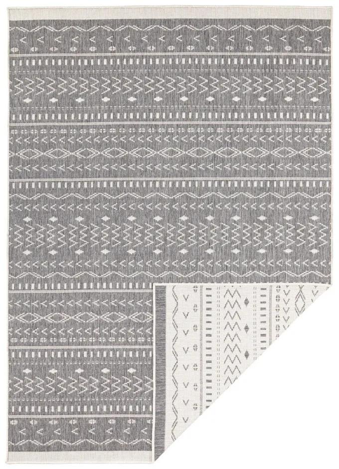 Сив и кремав килим на открито , 150 x 80 cm Kuba - NORTHRUGS
