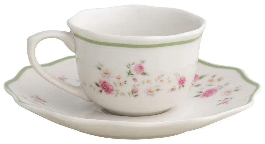 Бели порцеланови чаши в комплект 2 бр. за еспресо 90 ml Nonna Rosa – Brandani