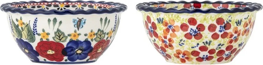 Глинени купички в комплект от за сервиране 2 бр. 380 ml Florist – Bloomingville