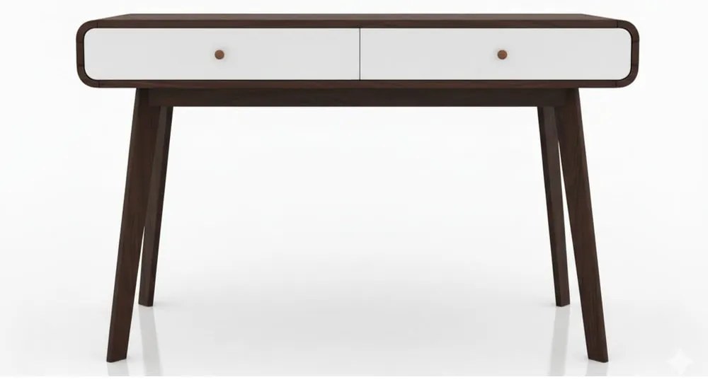 Кафява работна маса Caitlin - Støraa