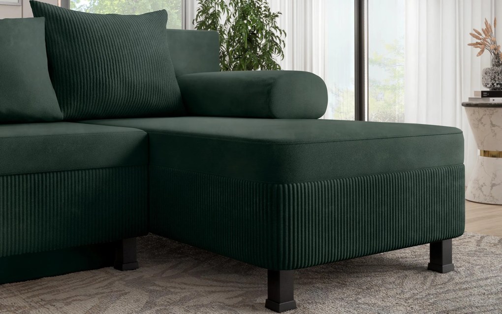 Разтегателен ъглов диван Делано S