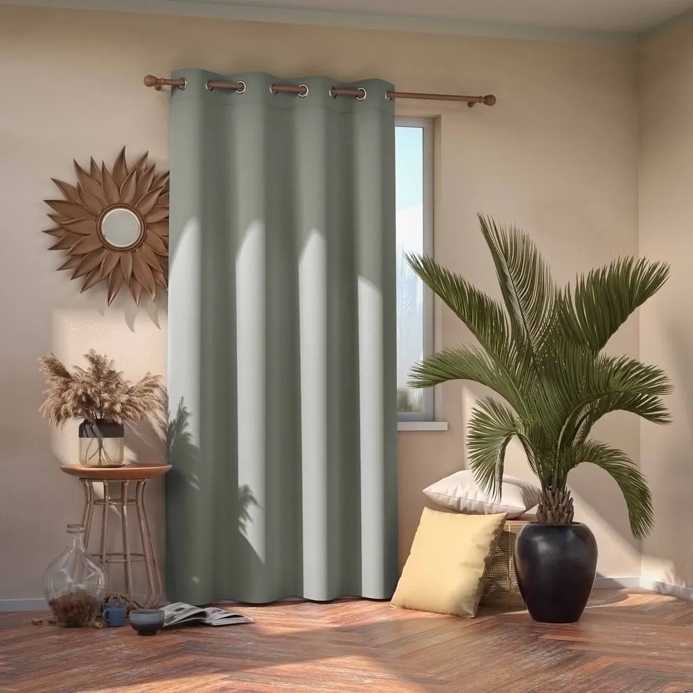 Сиво dimout перде 140x245 cm Kierra – Restilo