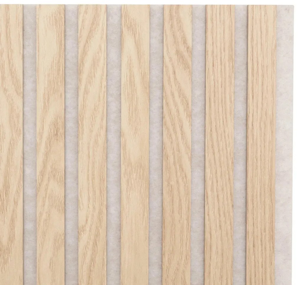 Акустичен декоративен стенен панел atmosphera Colva, MDF, 120x60 cm - Натурален