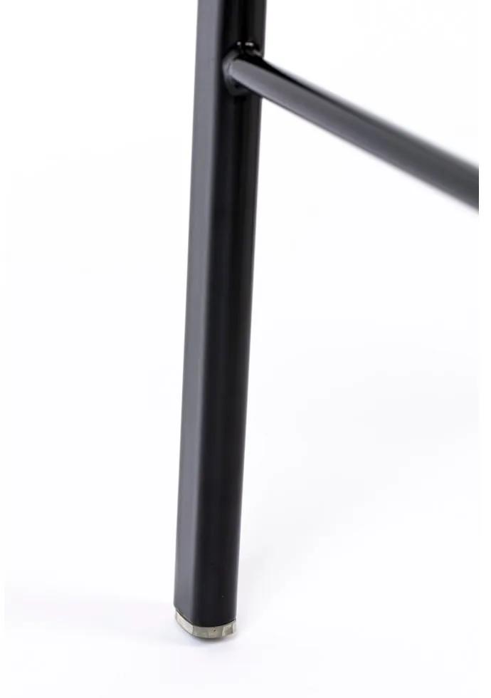 Черен/светлосив бар стол 94 cm Spike - Zuiver