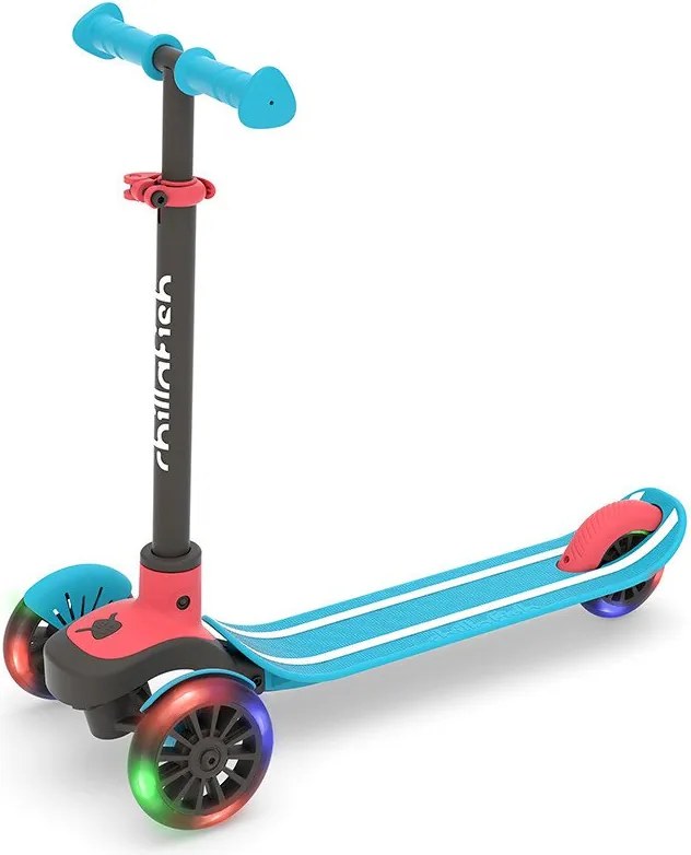 Chillafish - Scotti Glow тротинетка синя