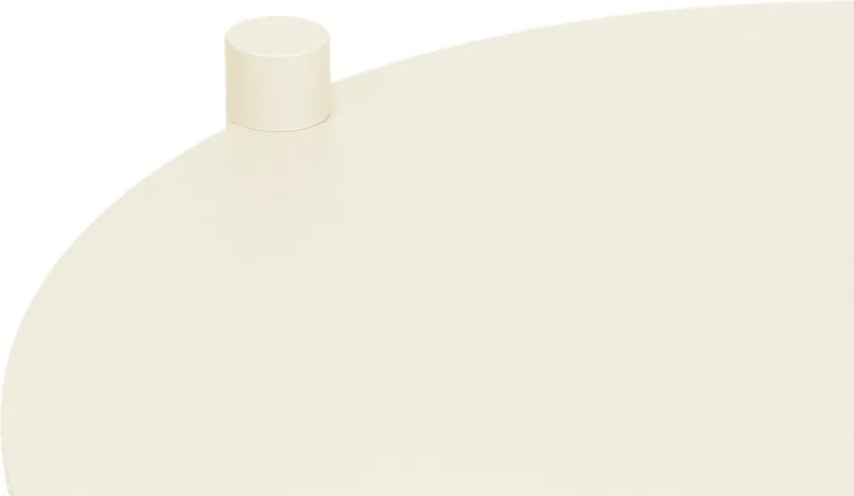 Стоманена кръгла странична масичка 41x40 cm Ande – noo.ma