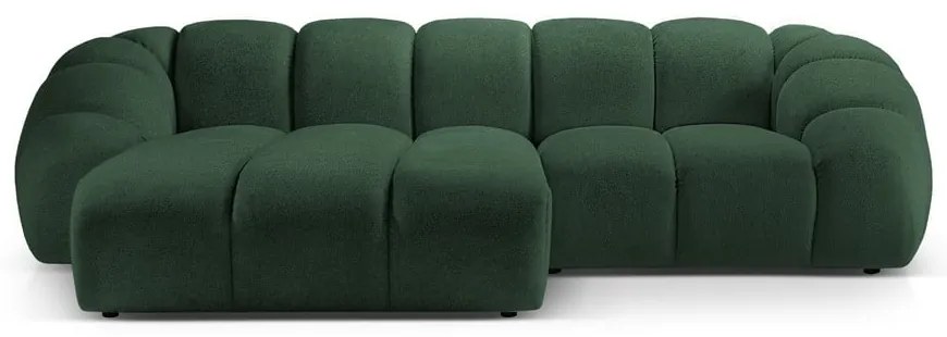 Зелен ъглов диван (ляв ъгъл) Diana – Micadoni