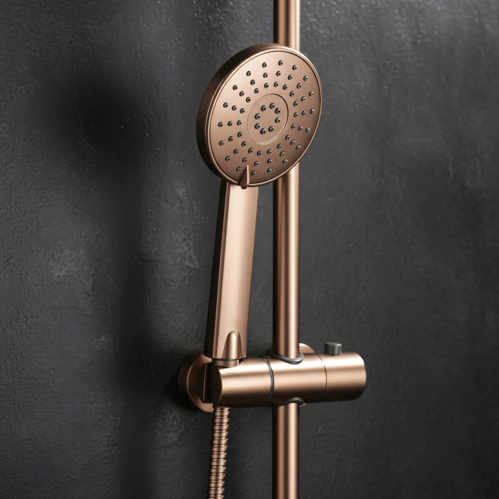 Комплект за душ Rea Luis Brush Copper