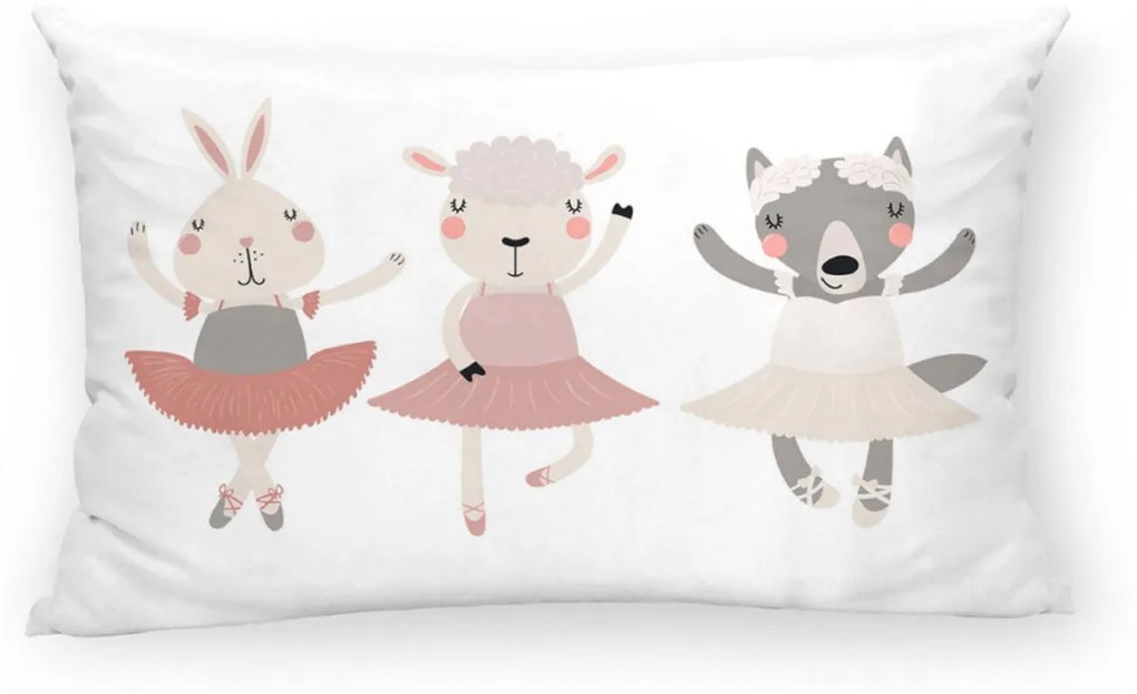 Калъфка за възглавница Kids&amp;Cotton Lavi C Розов 30 x 50 cm