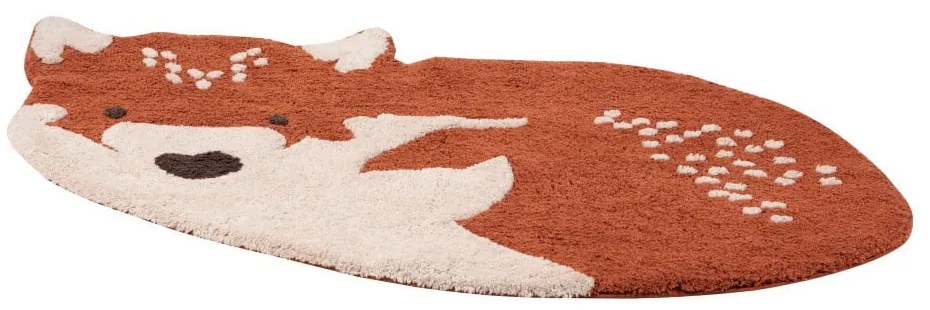 Кестеняв памучен килим , 70 x 110 cm Little Wolf - Nattiot