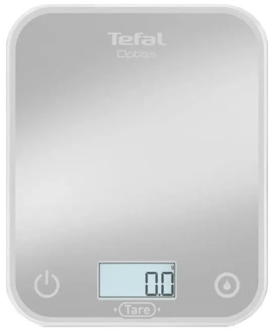 Tefal OPTISS кухненска везна, 2xAAA, сива