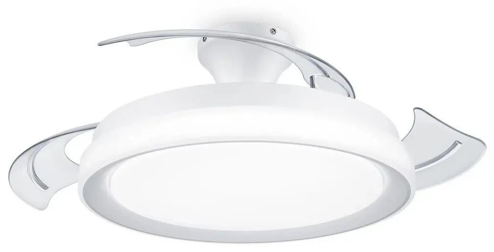 Philips-LED Плафониера с вентилатор LED/35W/230V 5500/4000/2700K+ д.у. бял