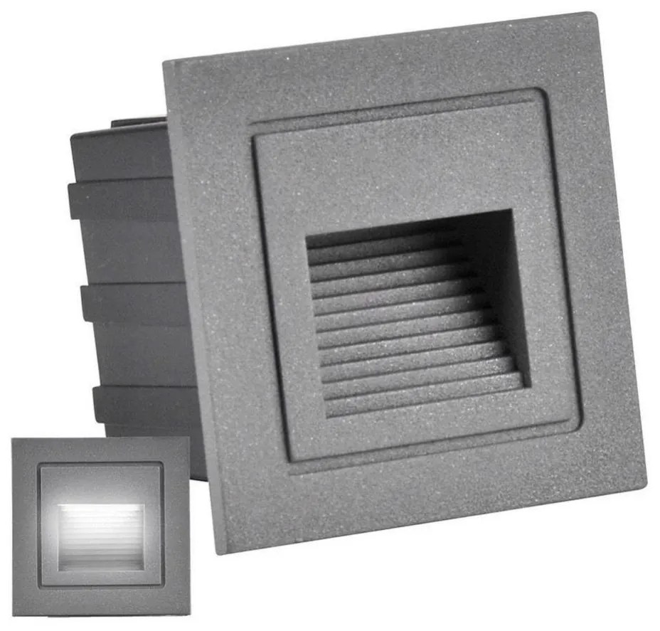 LED Екстериорна лампа за стълбище Q6 LED/3W/230V IP44