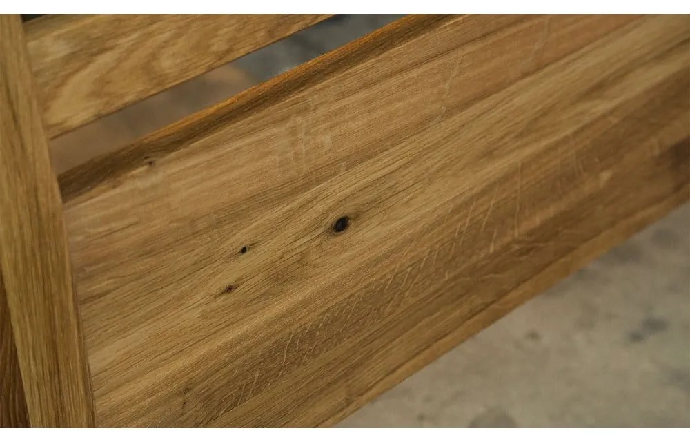 Дъбово двойно легло 180x200 cm Odys - The Beds