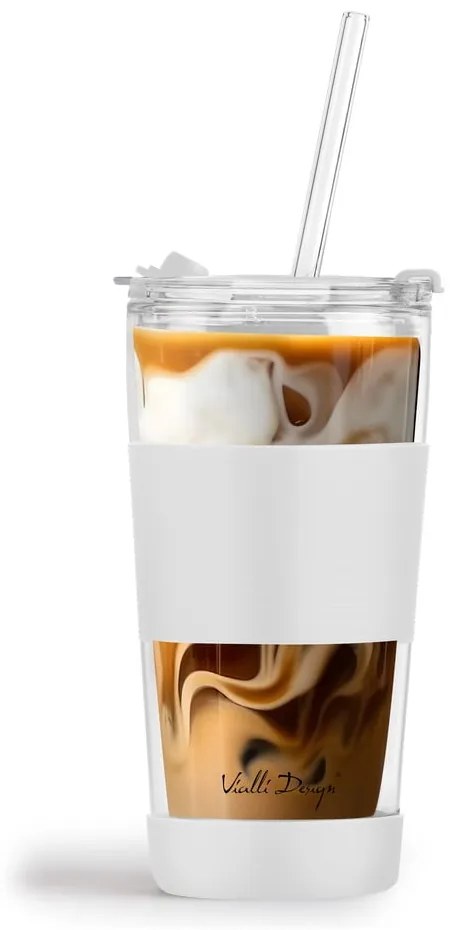 Бяла термочаша 600 ml Fuori – Vialli Design