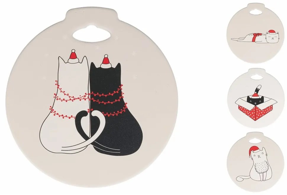 Висящи декорации в комплект от 12 бр. Xmas - VDE Tivoli 1996