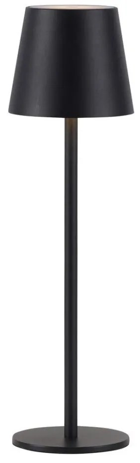 Leuchten Direkt19250-18-LED Външна LED лампа EURIA 3W/5V IP54 черна