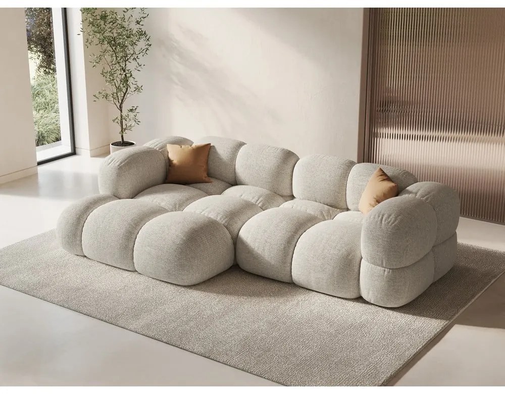 Бежов ъглов диван (ляв ъгъл) Loretto – Cosmopolitan Design