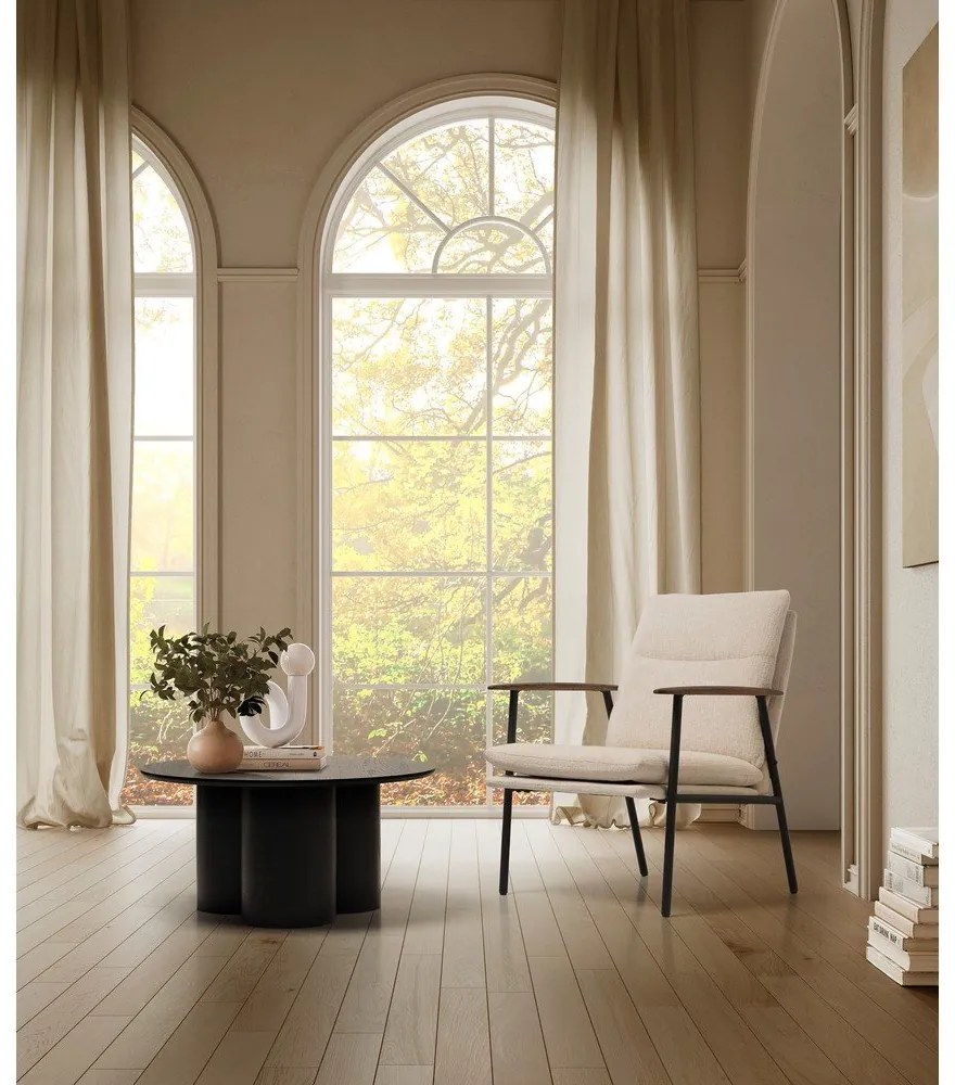 Бежово кресло Dunia – Marckeric