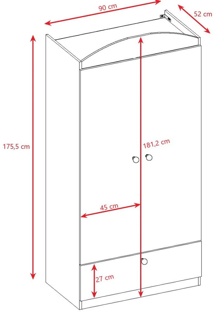 Гардероб Babydreams Cartoon-Roz-Fire Brigade