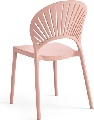 СОЛЕИЛ Пудрово розово - МОДЕРЕН СТОЛ ЗА КУХНЯ/ ГРАДИНА/ КАФЕНЕ (ВЕРТИКАЛНО ПОДРЕЖДАНЕ)