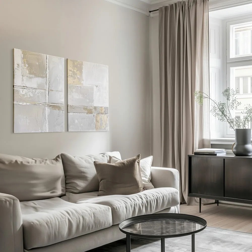 Картини с ръчно рисувани елементи в комплект от 2 бр. 50x70 cm Sail – Styler
