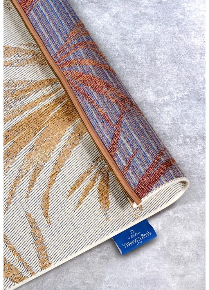 Бял/златист външен килим 120x180 cm Leonie – Villeroy&Boch