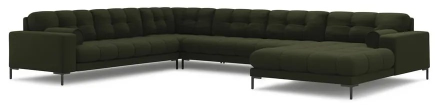 Зелен ъглов диван (ляв ъгъл) Bali – Cosmopolitan Design