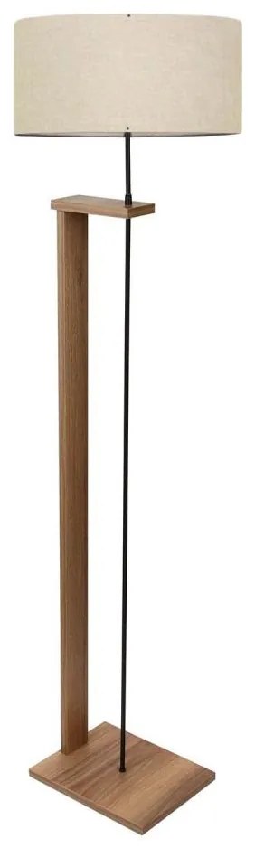 Подова лампа AYD 1xE27/40W/230V кафява/бежова