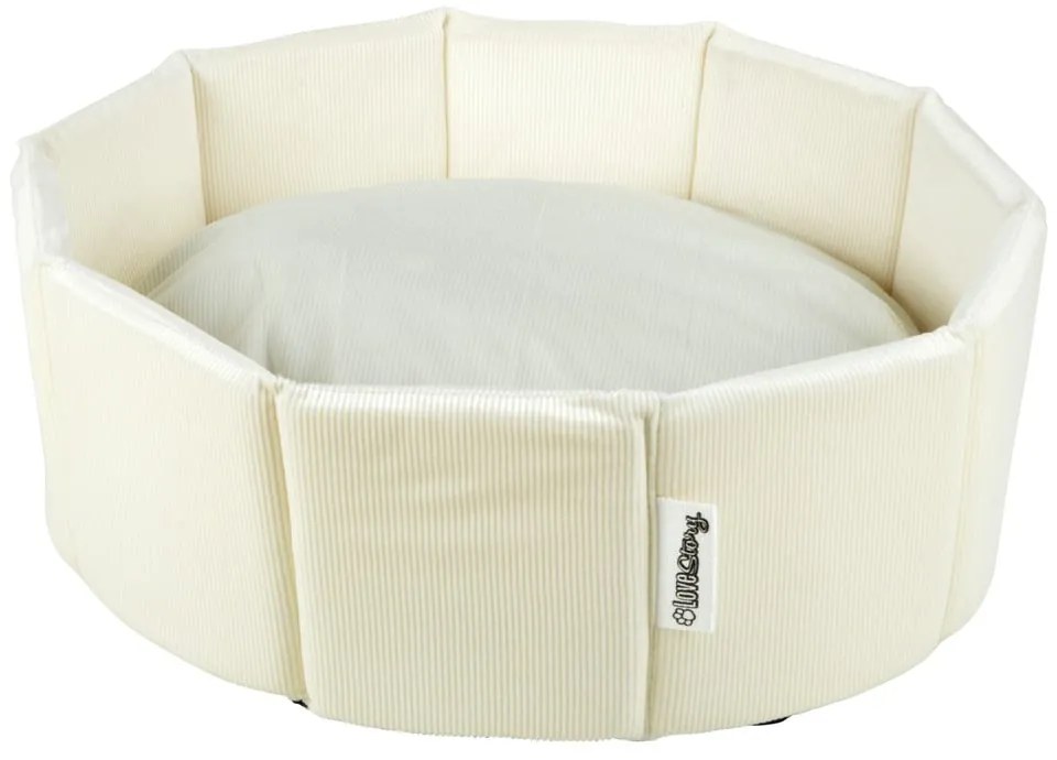 Кремаво легло за куче ø 48 cm – Love Story