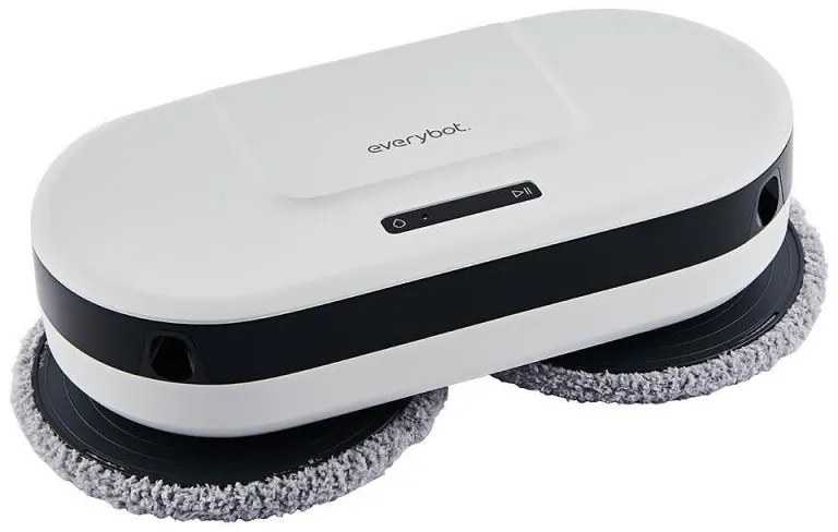 Робот за миене на подове Everybot EDGE 2 RS350, 27W, 210 мл, Мокро/сухо, Автономност до 200 мин, 7 режима, Сензор против падане/блъскане, Бял