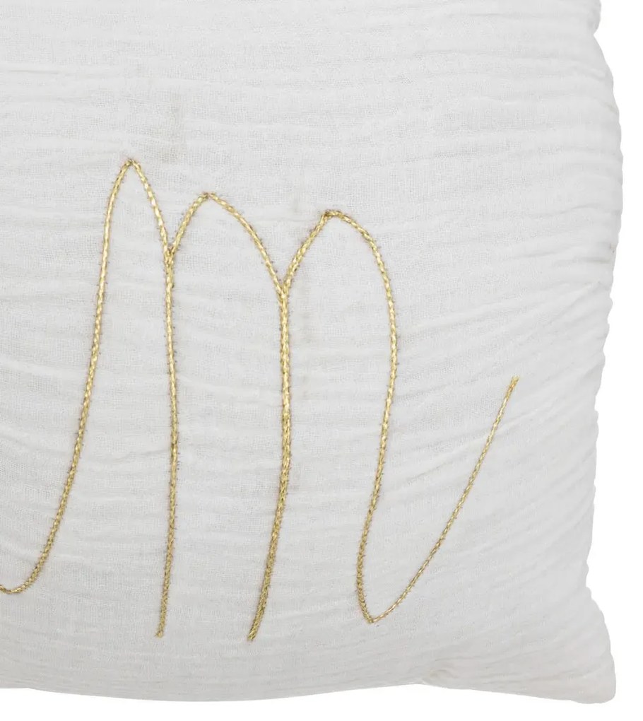 Детска възглавница atmosphera Gauze, 50x30 cm - Бял