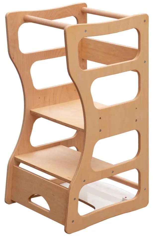 Обучителна кула TWINN 83x45 см кафява