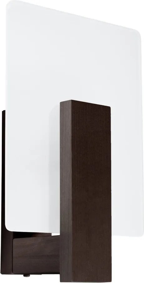 Тъмнокафява стенна лампа Parola – Sollux