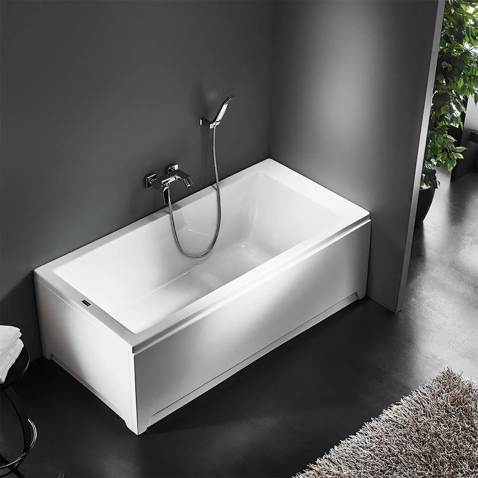 Вана Sirene Cubic-170 x 80 cm.-με υδρομασάζ