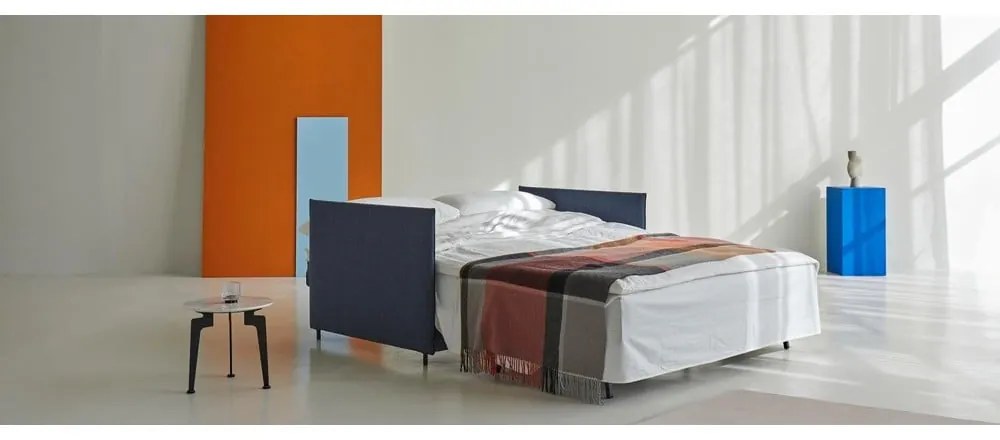 Кремав разтегателен диван 150 cm Luoma – Innovation