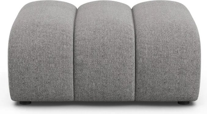 Сива шенилова табуретка Lupine – Micadoni