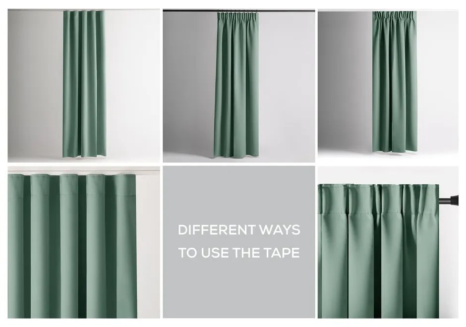 Светлозелено dimout перде 140x270 cm Kierra – Restilo