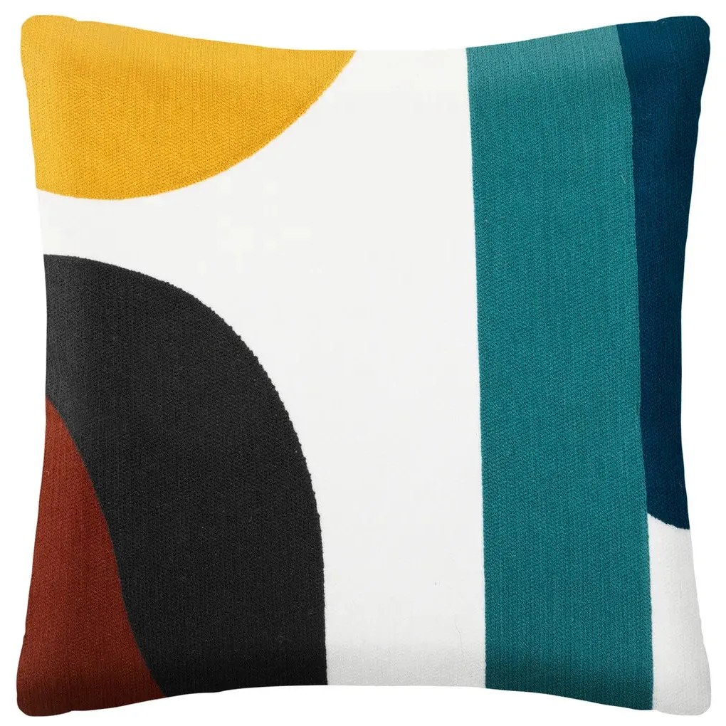 Декоративна възглавница atmosphera Hary, 45x45 cm, Бродерия - Теракота