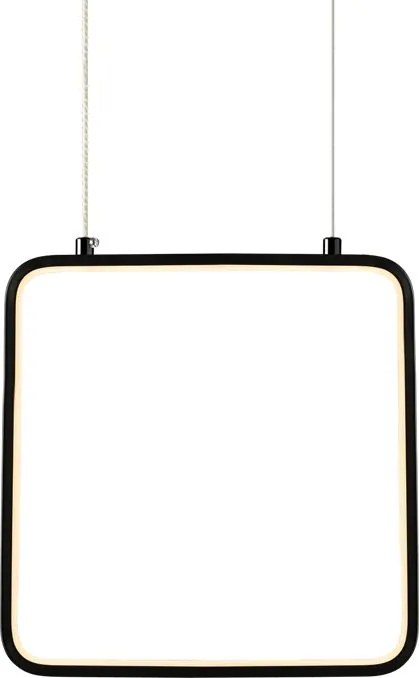 Полилей Frame LED square-Черен-дължина: 22 См.