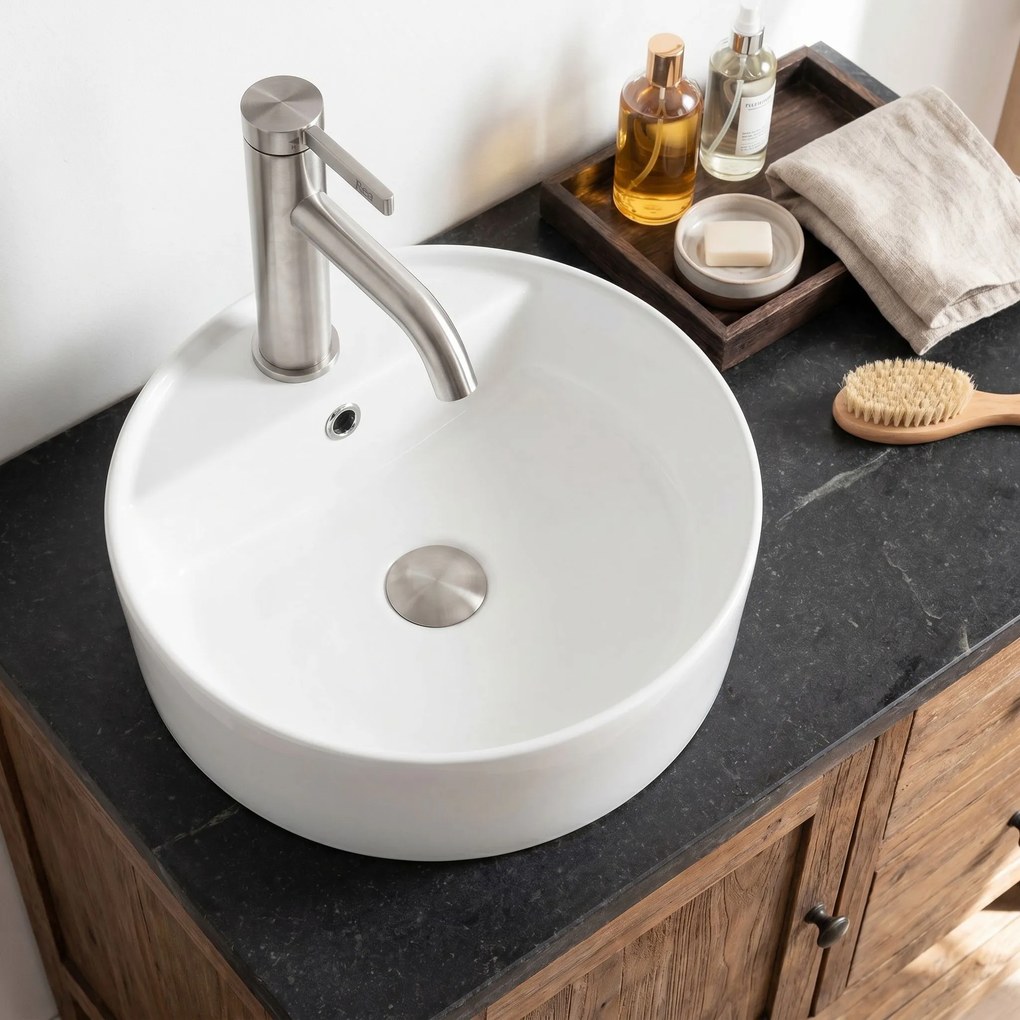 Смесител за баня Rea Rivo Brush Nickel