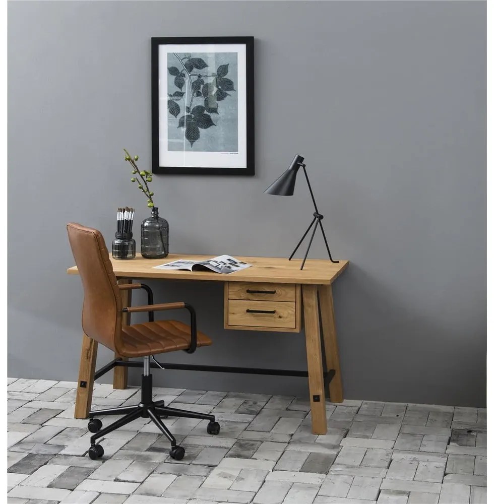 Кафяв офис стол Winslow - Actona