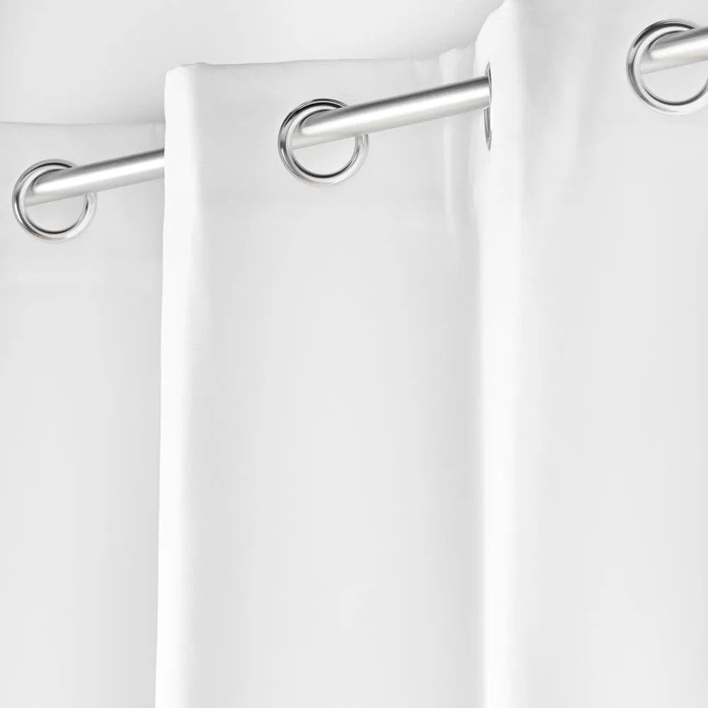 Бяло термо перде от микрофибър 135x180 cm Micropolar – douceur d'intérieur