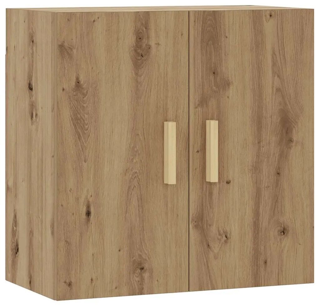 857070 vidaXL Стенен шкаф, дъб артизан, 60x31x60 см, инженерно дърво