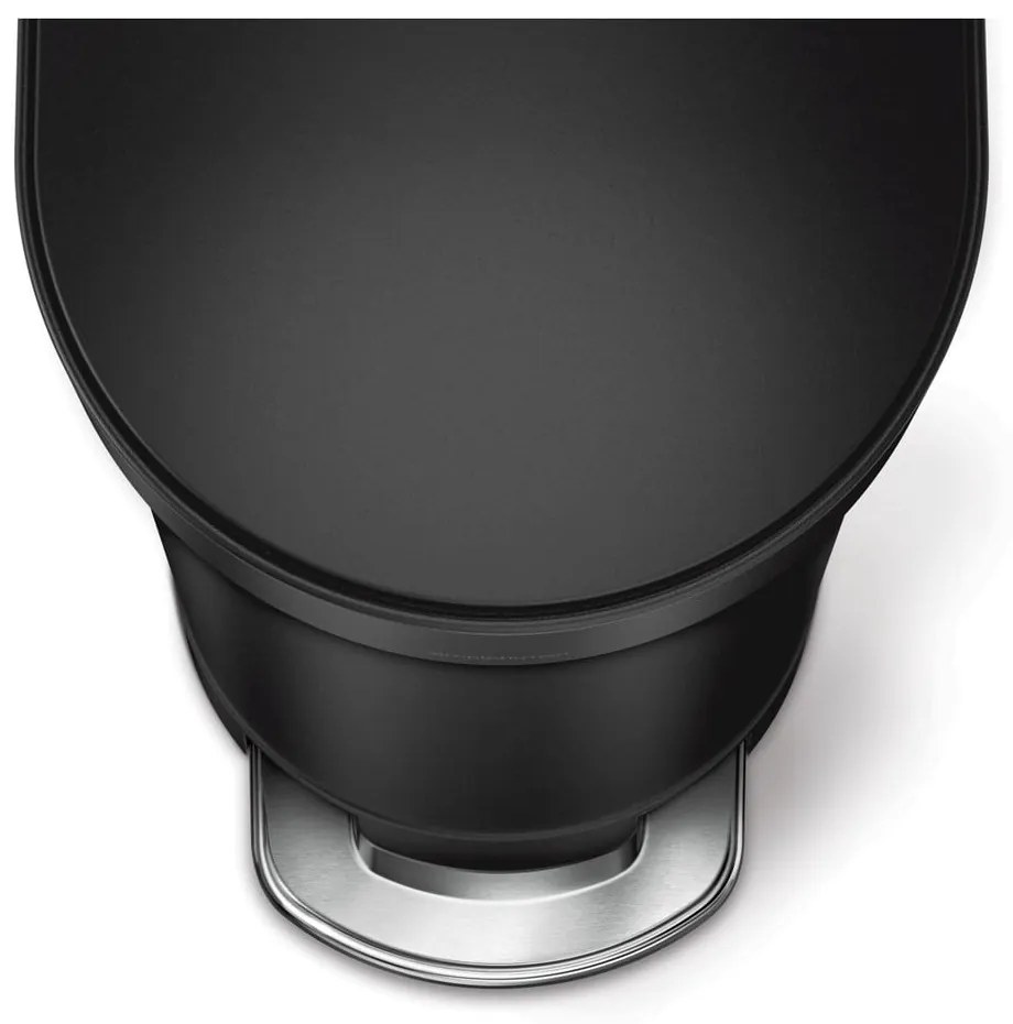 Стоманен кош за отпадъци с педали 45 л Slim - simplehuman